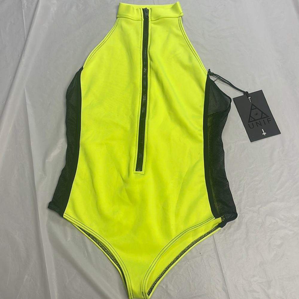 UNIF Cooha Neon One-Piece Swimsuit